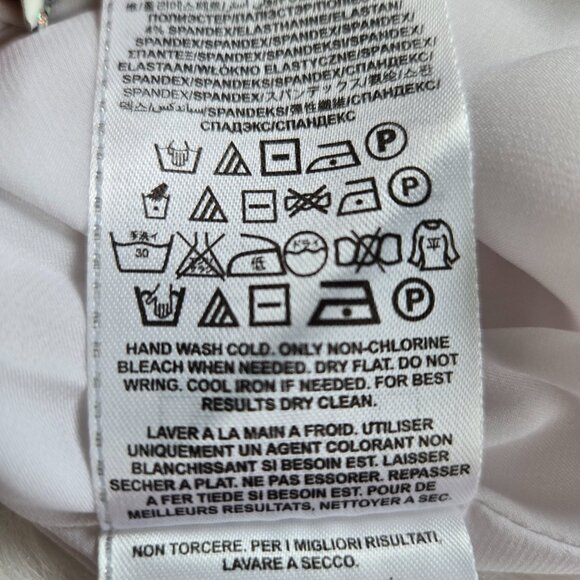 GUESS Tie-Dye High/Low Ruffle Long Dress Size XS - Picture 15 of 15